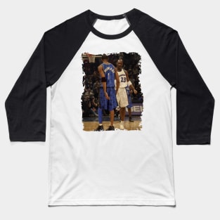 Tmac #1 vs MJ #23 Baseball T-Shirt